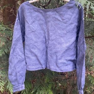 Handmade Linen Longsleeve